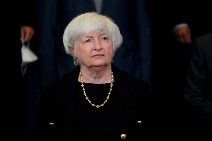 Secretary of US Treasury Janet Yellen Says Inflation Will Remain High