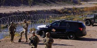 Razor Wire On Mexico Border Installed By TX National Guard